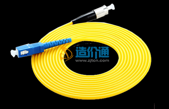 海光电信级FC-SC3M单模光纤连接器光纤跳线图片