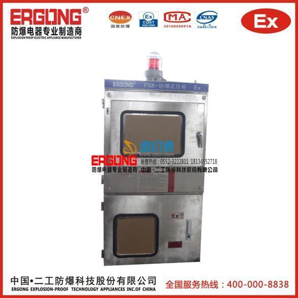 压缩机充压缩空气正压型不锈钢防爆充气柜图片