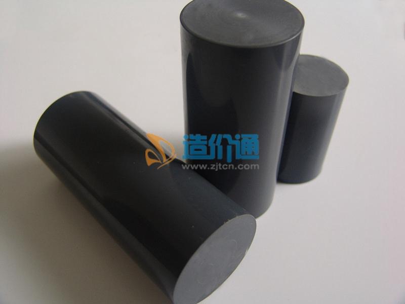黑色HDPE塑料棒图片