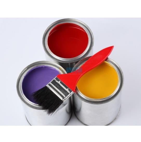 氯化橡胶磁漆(铁红、紫棕、黑色)图片